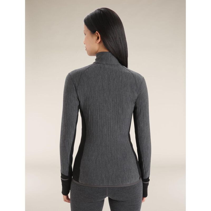 Icebreaker W Merino Descender LS Zip image number 1